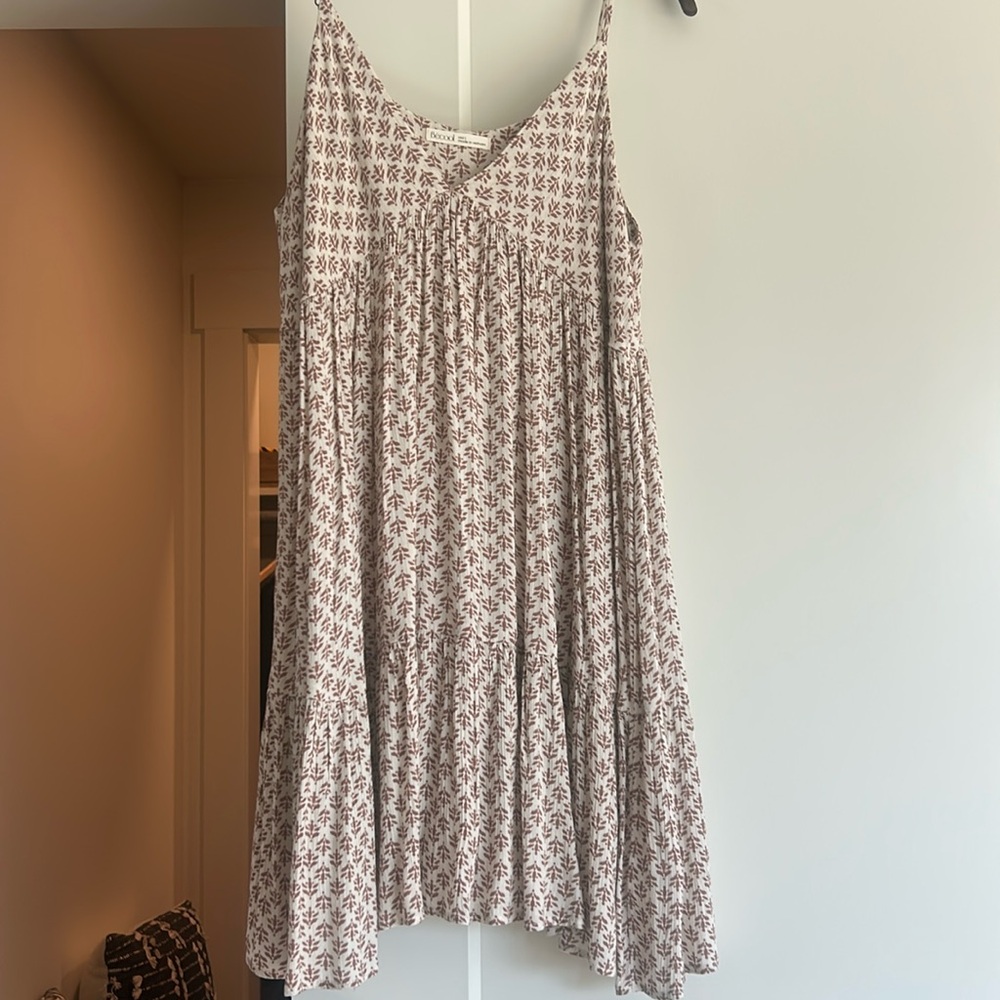 BE COOL tan and white 2 for 25 sale dresses under 35 are 2/25
